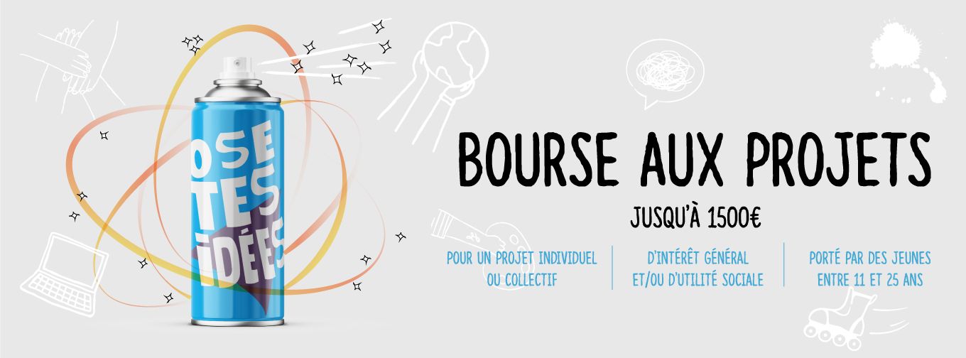 ose tes idées, bourse pour les 11-25 ans FOL83 toulon Var